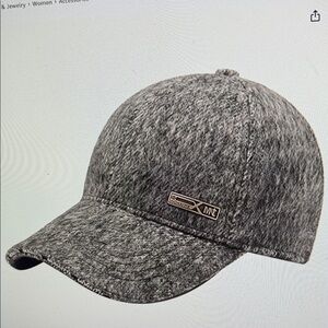 Men's Gray Knit Cap - never worn with tags. Warm. Soft. Great for winter